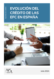 Evolución del crédito de las financieras EFC en España 